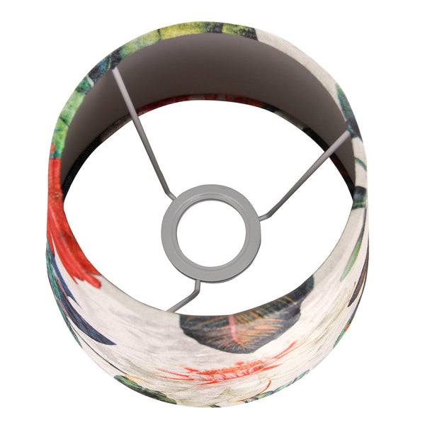 Various Malaga Table Lamp - 1 light - Ø20 cm - Botanical - Velvet