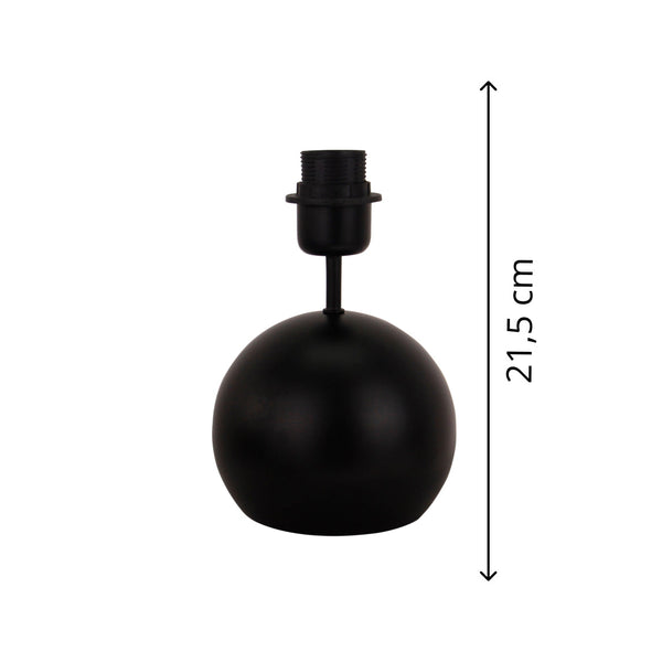 Lampe de table Malaga Variée - 1 lumière - Ø20 cm - Botanique - Velours