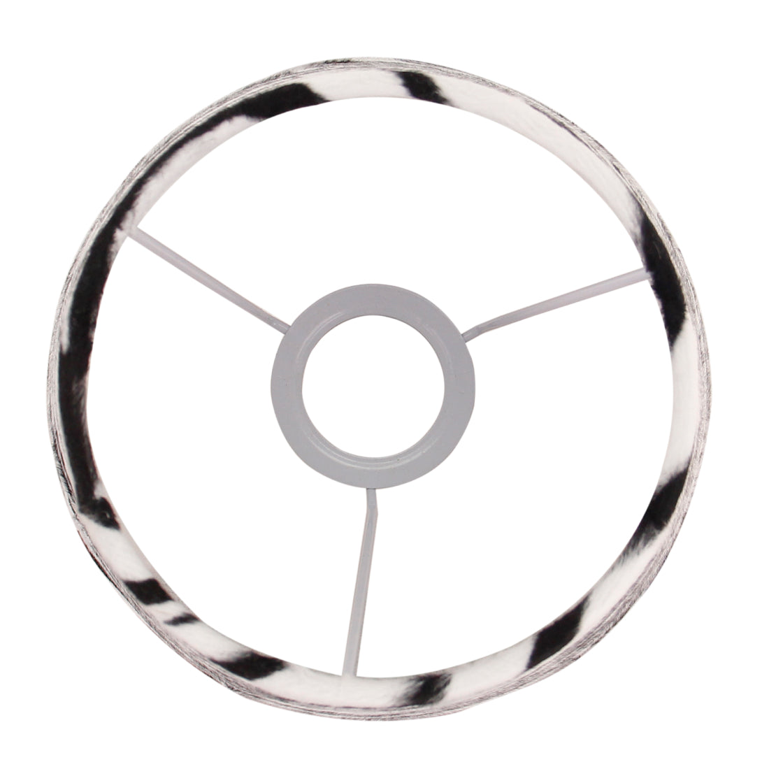 Lampada da Tavolo Zebra Vari - 1 luce - Ø20 cm - Zebra - Velluto