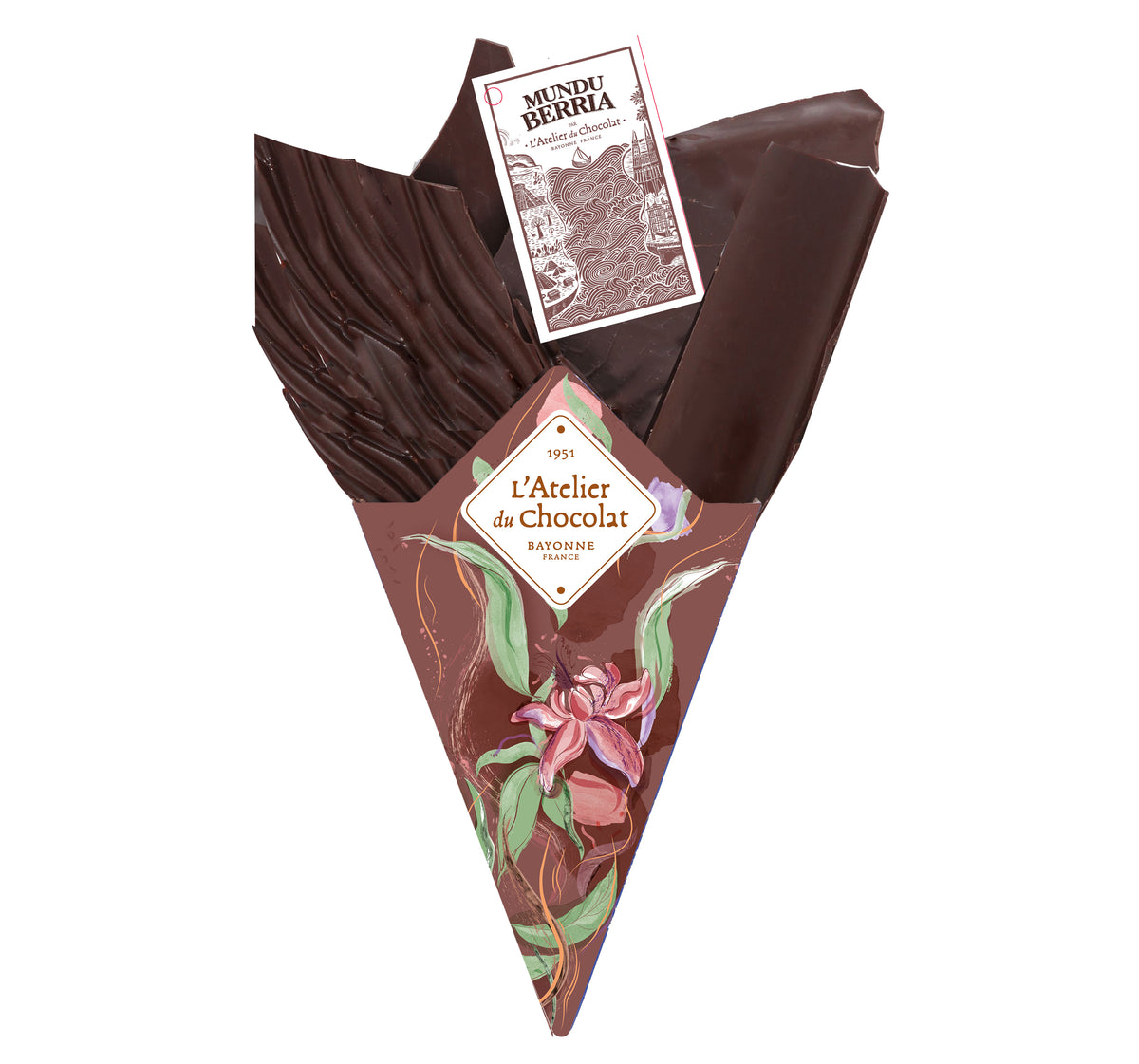 Bouquet of Fine Origin Chocolates · Mundu Berria · Bean-to-Bar