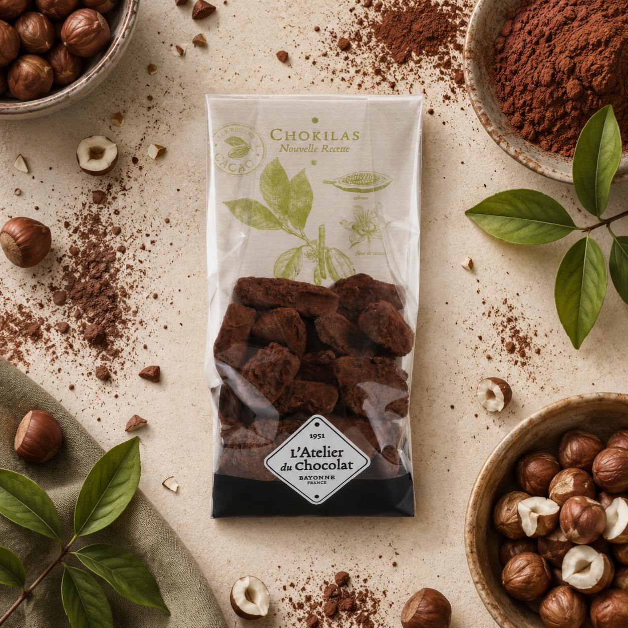 Chokilas Gianduja Lieskovce tmavá čokoláda