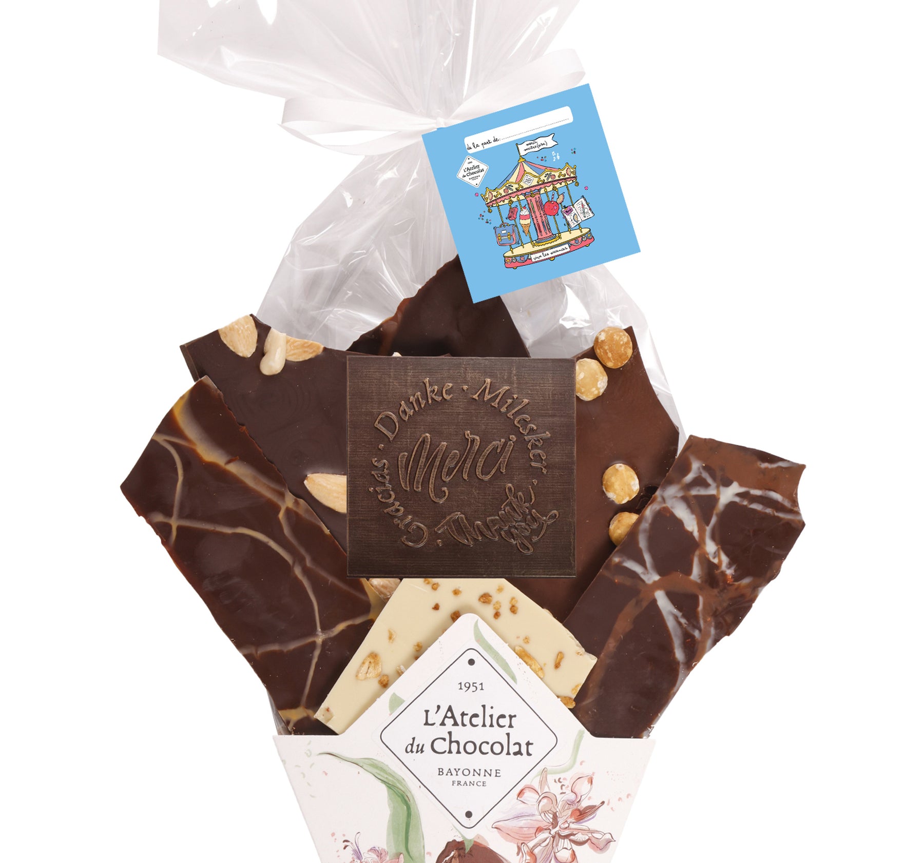 Personalized Chocolate Bouquet Thank You Teacher End of School Year Gift