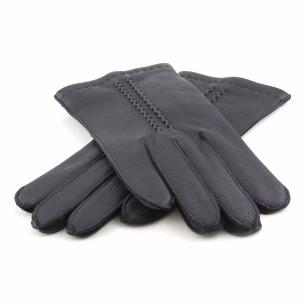Men's Leather Gloves Made from American Deer with Cashmere