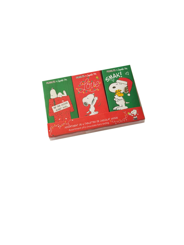 PEANUTS SNOOPY COFFRET Tablettes chocolat  Noël
