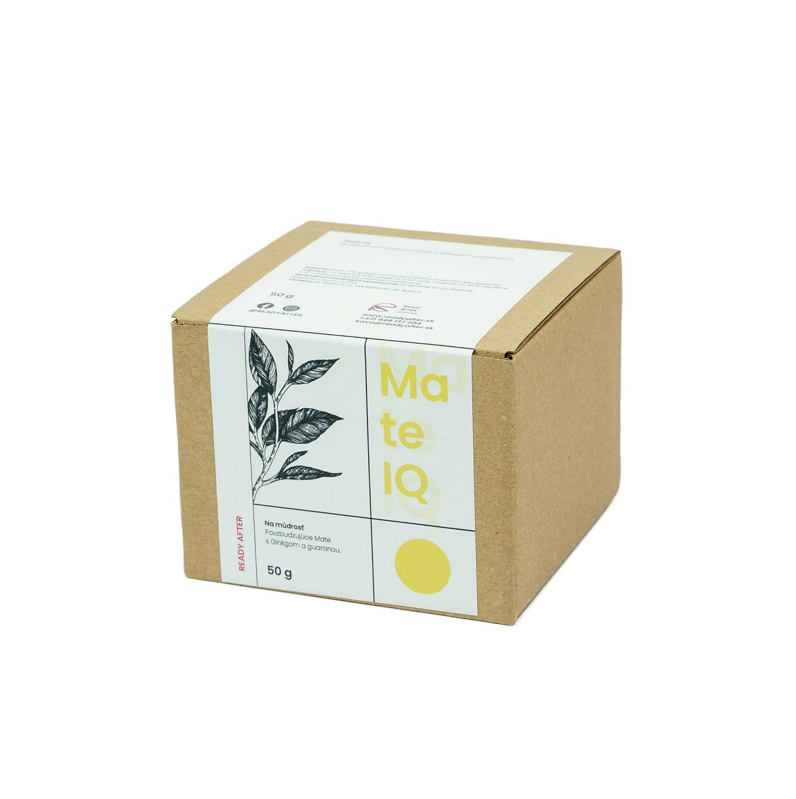 Bylinný čaj READY AFTER Mate IQ 50g