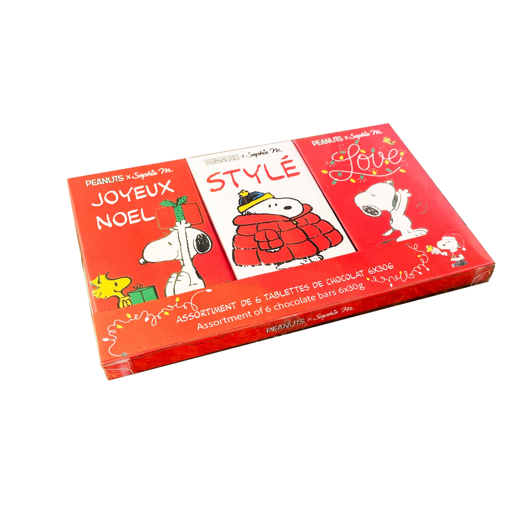 PEANUTS SNOOPY GIFT Chocolate Bars Christmas