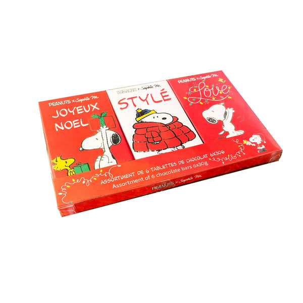 PEANUTS SNOOPY GIFT Chocolate Bars Christmas