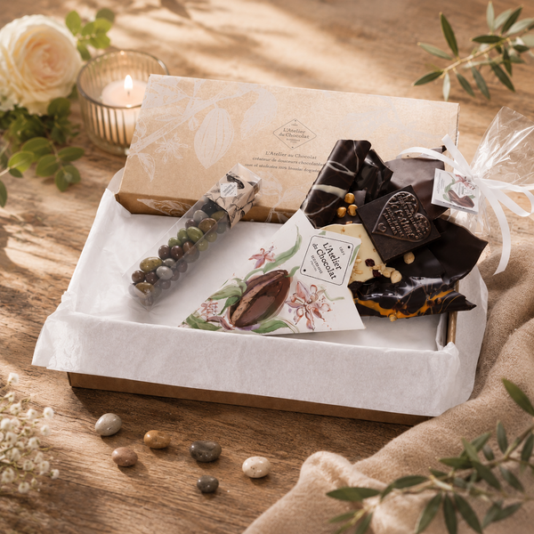 Chocolate Bouquet I Love You and its Galets des Gaves