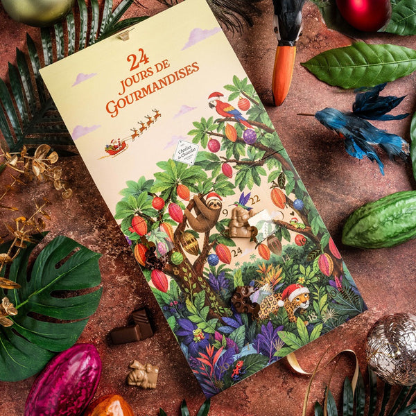 Calendario dell'Avvento di Cioccolato per Famiglie