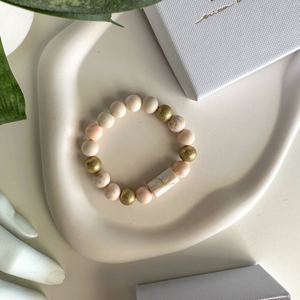 bracelet | BULB LIMITED | orange, gold #1