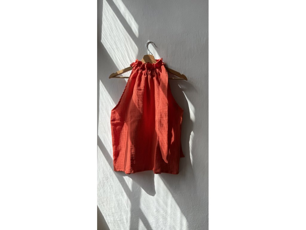 Top Manon - muslin tangerine Size: L-XL