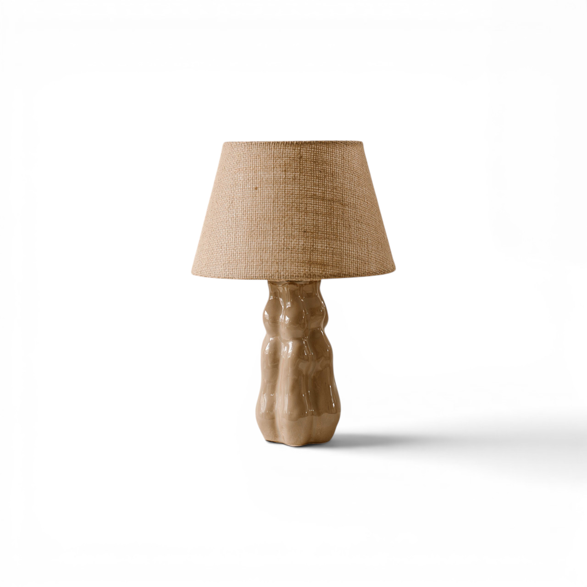 Indore Home - Verde - S - Table Lamp - Beige