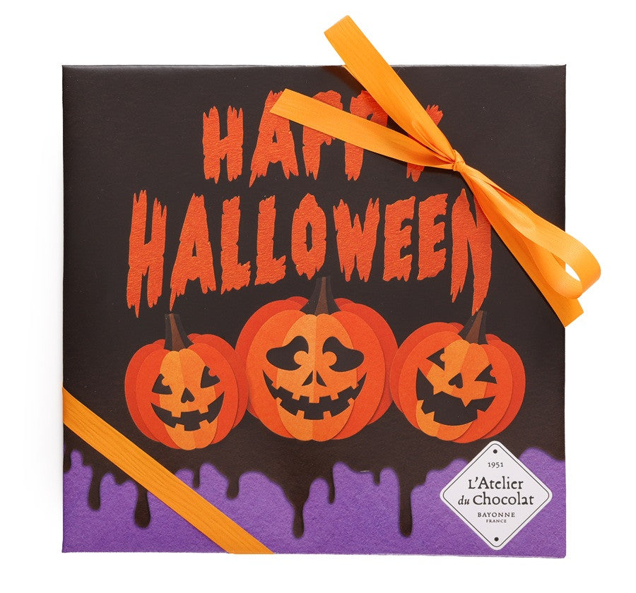 Scatola di Cioccolato Extra Fondente Ilbarritz Halloween