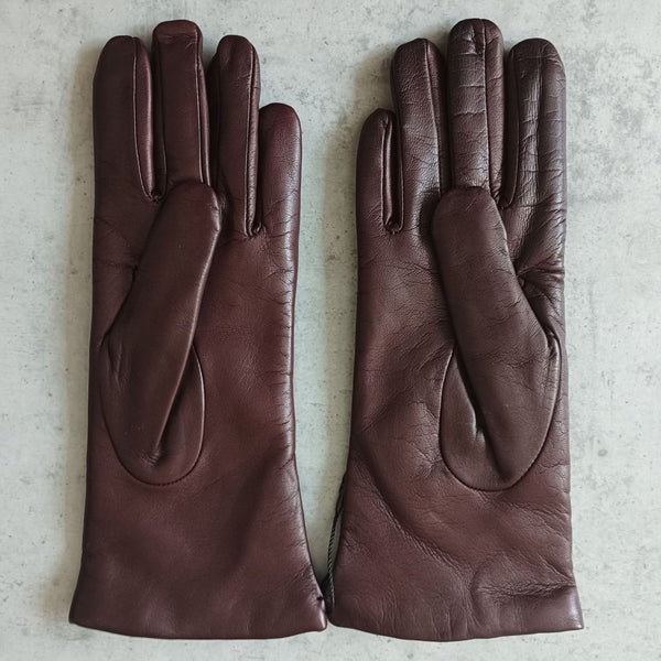Colorful Smooth Women's Leather Gloves