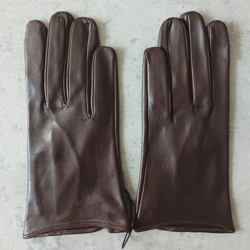 Short Leather Gloves for Ladies