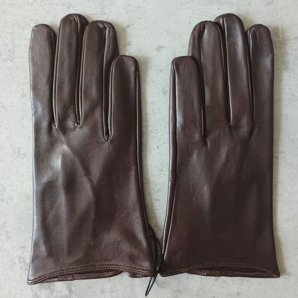 Short Leather Gloves for Ladies