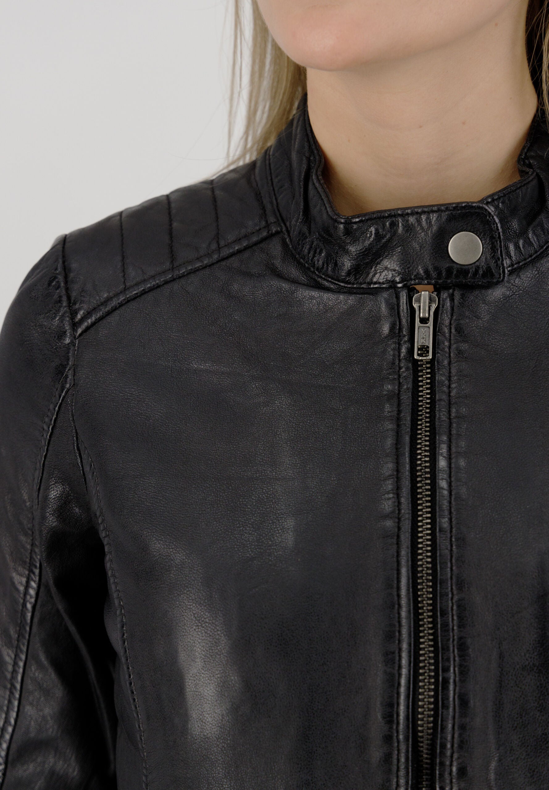 Gigi Leather Women's Jacket Black