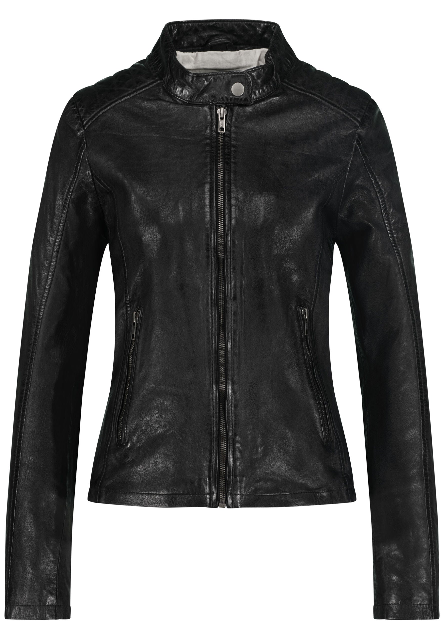 Gigi Leather Women's Jacket Black