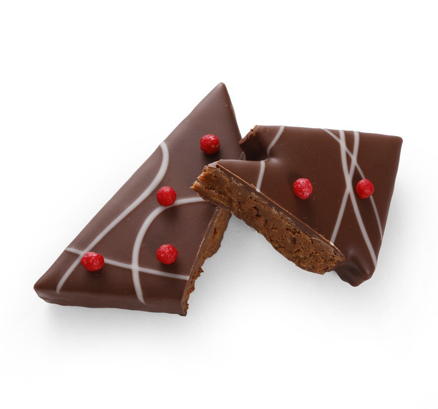 Boccone di Albero di Natale · Praline Frizzante con Cioccolato al Latte