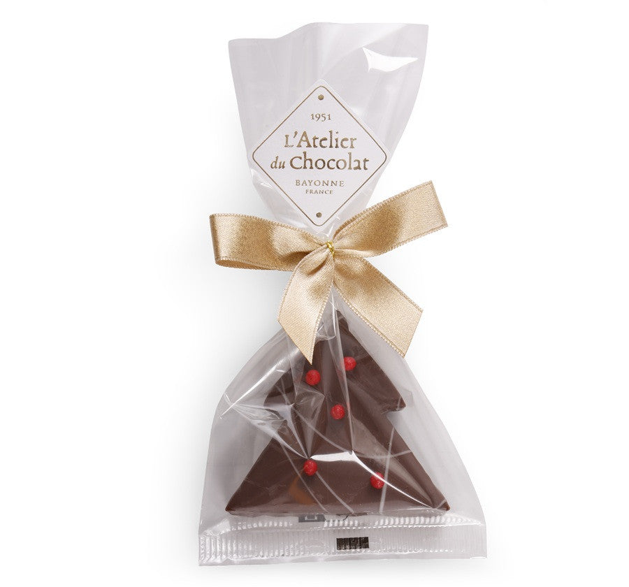 Boccone di Albero di Natale · Praline Frizzante con Cioccolato al Latte