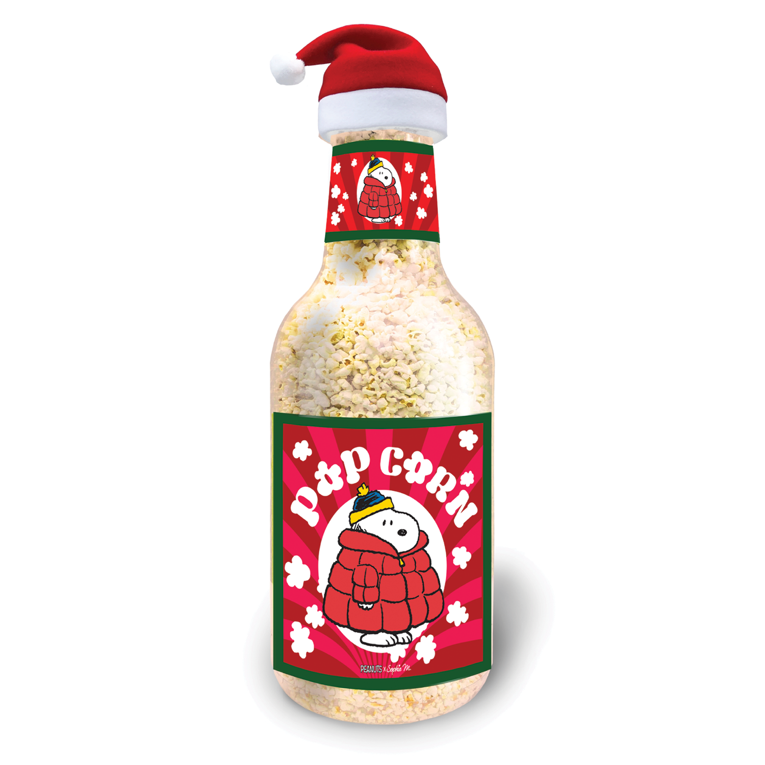 PEANUTS SNOOPY - POPCORN Noël XXL