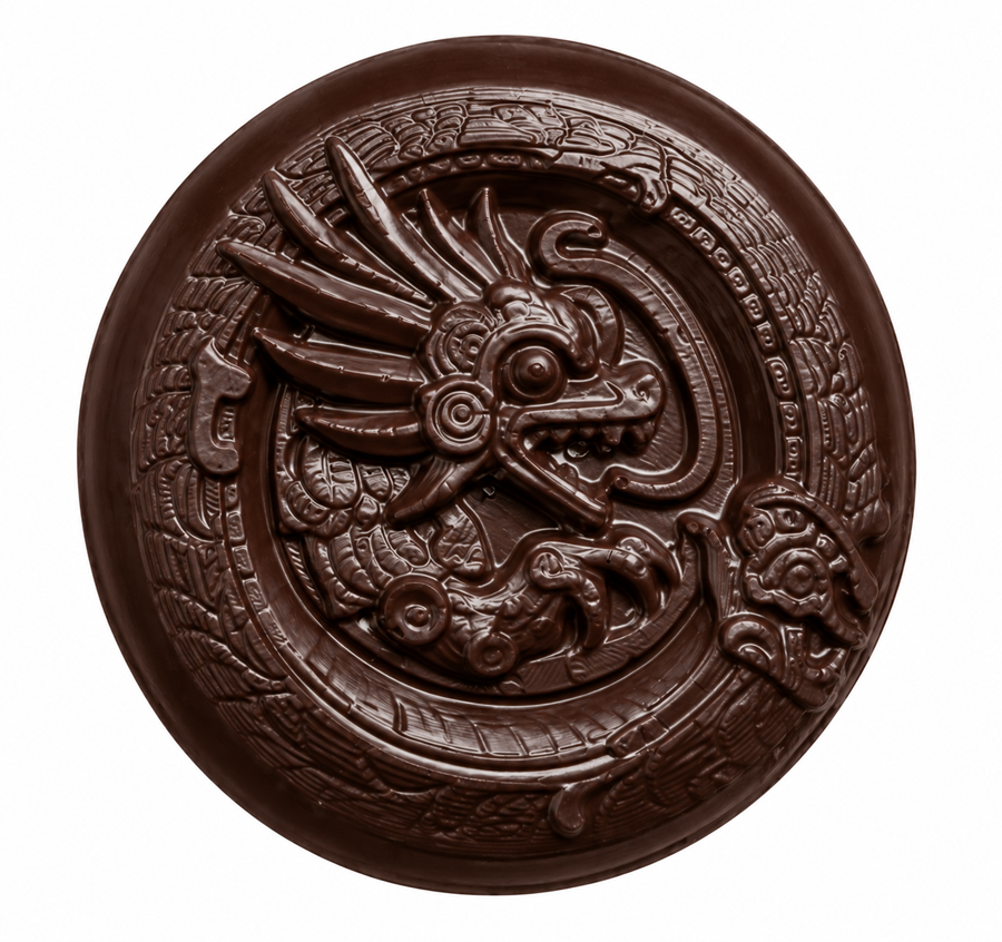 Christmas Molding Quetzalcóatl · Dark Chocolate Mexico 70% Cocoa
