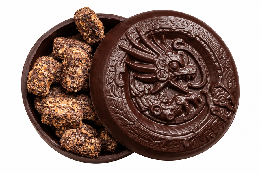 Christmas Molding Quetzalcóatl · Dark Chocolate Mexico 70% Cocoa