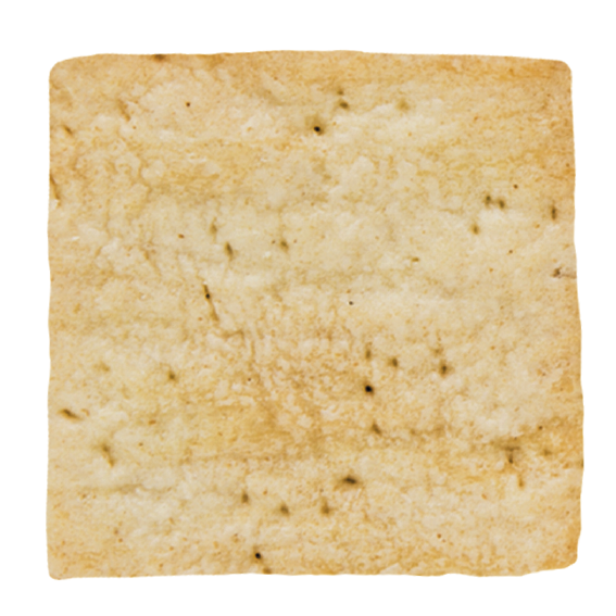 Cracker con sale affumicato su legno di quercia 130g 4.5oz - Caseificio Lavialattea