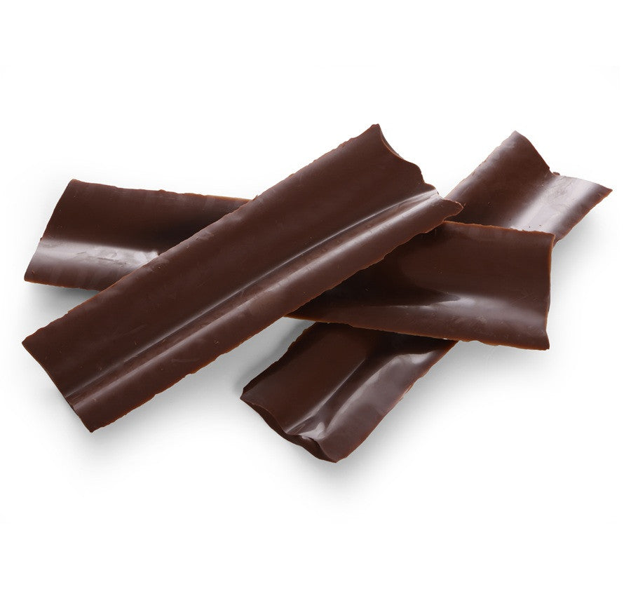 Chocoladeboeket® en zijn mini vierkante Beste Wensen · Assortiment van fijne chocoladebladeren