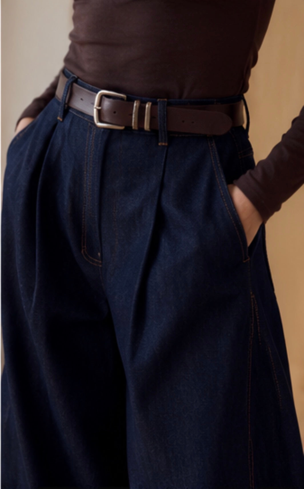 Barrel Pants - Denim Size: S