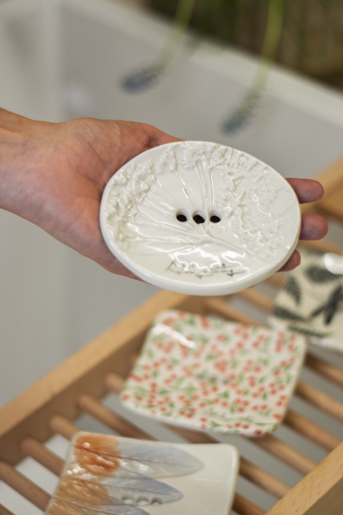 Ceramic Soap Dishes by Alchymists