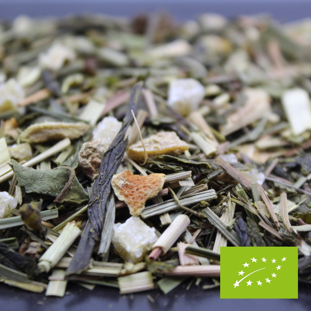 Organic Ginger Lemon Green Tea*