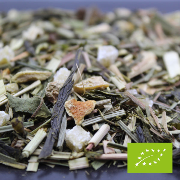 Organic Ginger Lemon Green Tea*