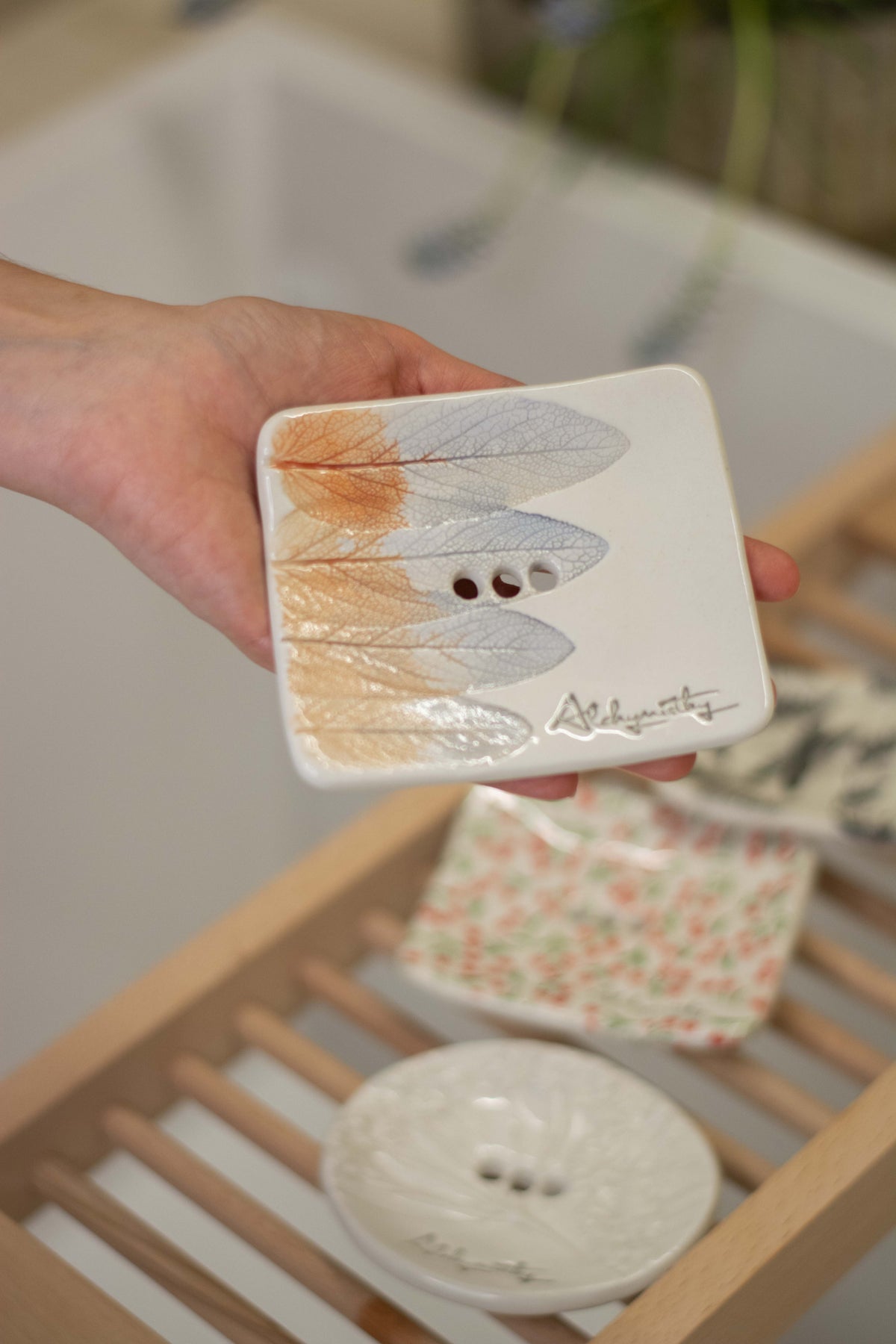 Ceramic Soap Dishes by Alchymists