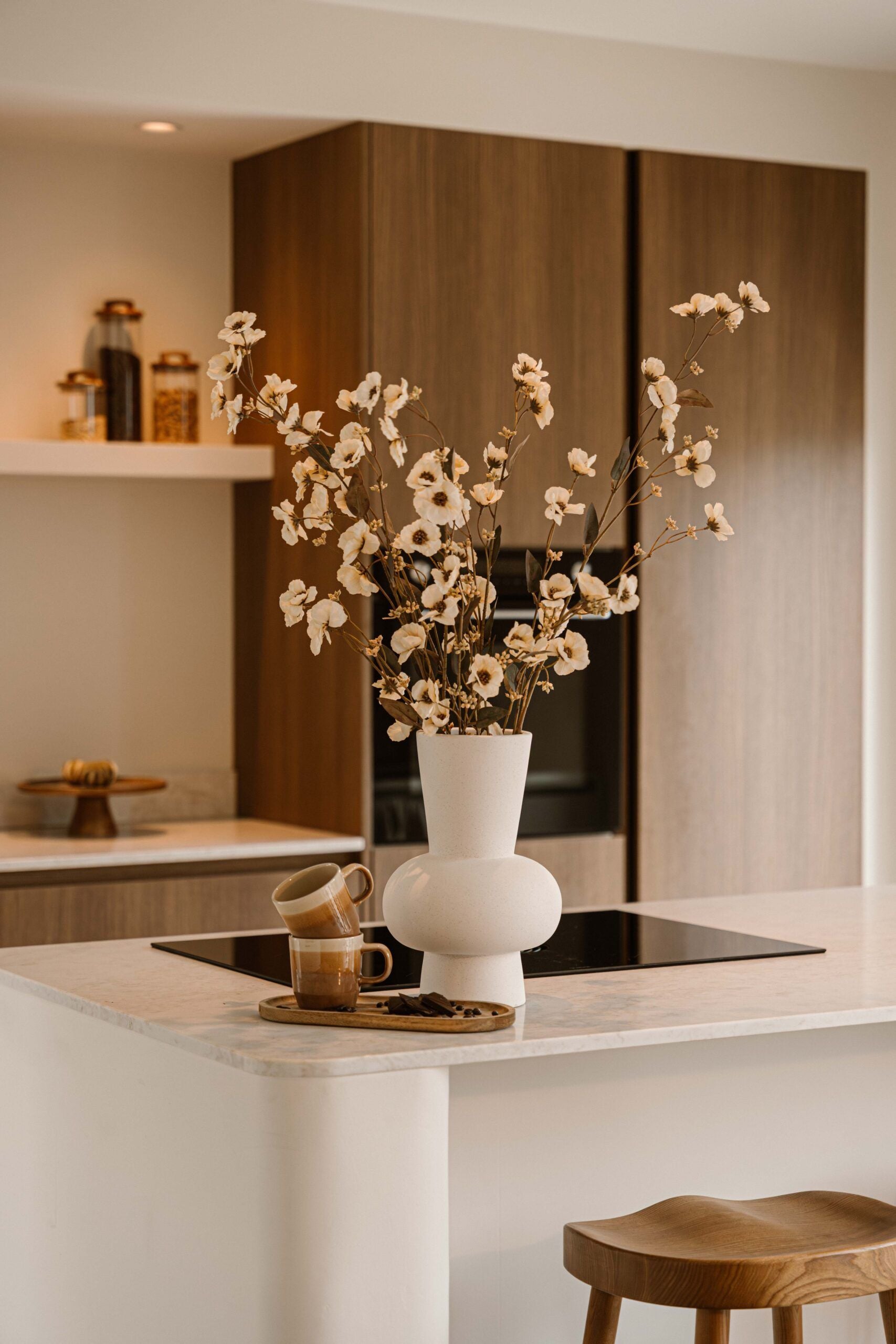 Silk Bouquet - Brown