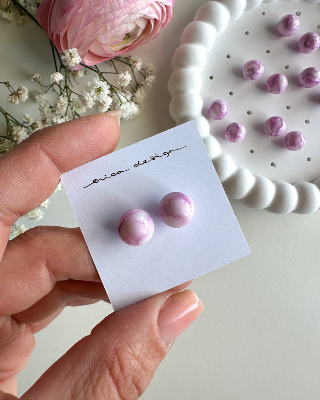 ampoule | ÉDITION LIMITÉE | rose, translucide, paillettes