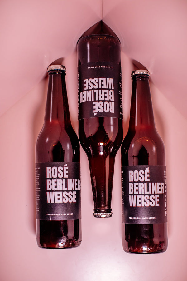 Rosé Berliner Weisse – sadno pivo podobno penini – 4,6 %, 500 ml