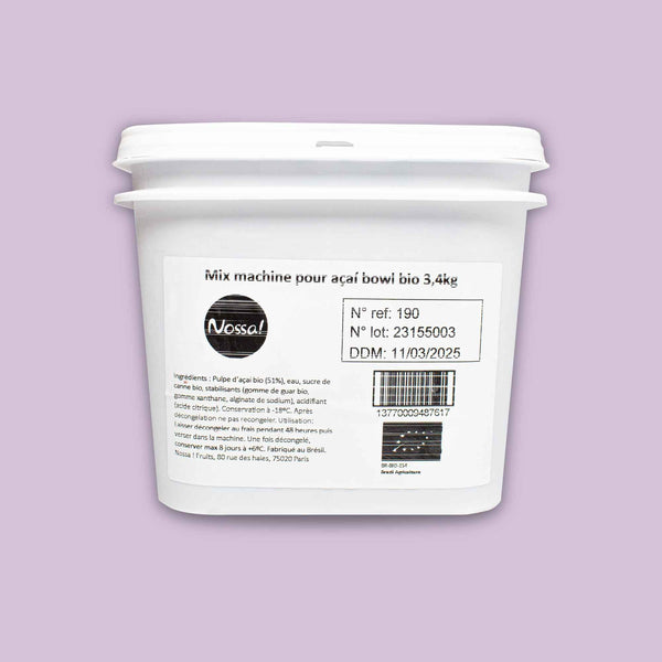 Organic Mix for Acai Bowl Machine