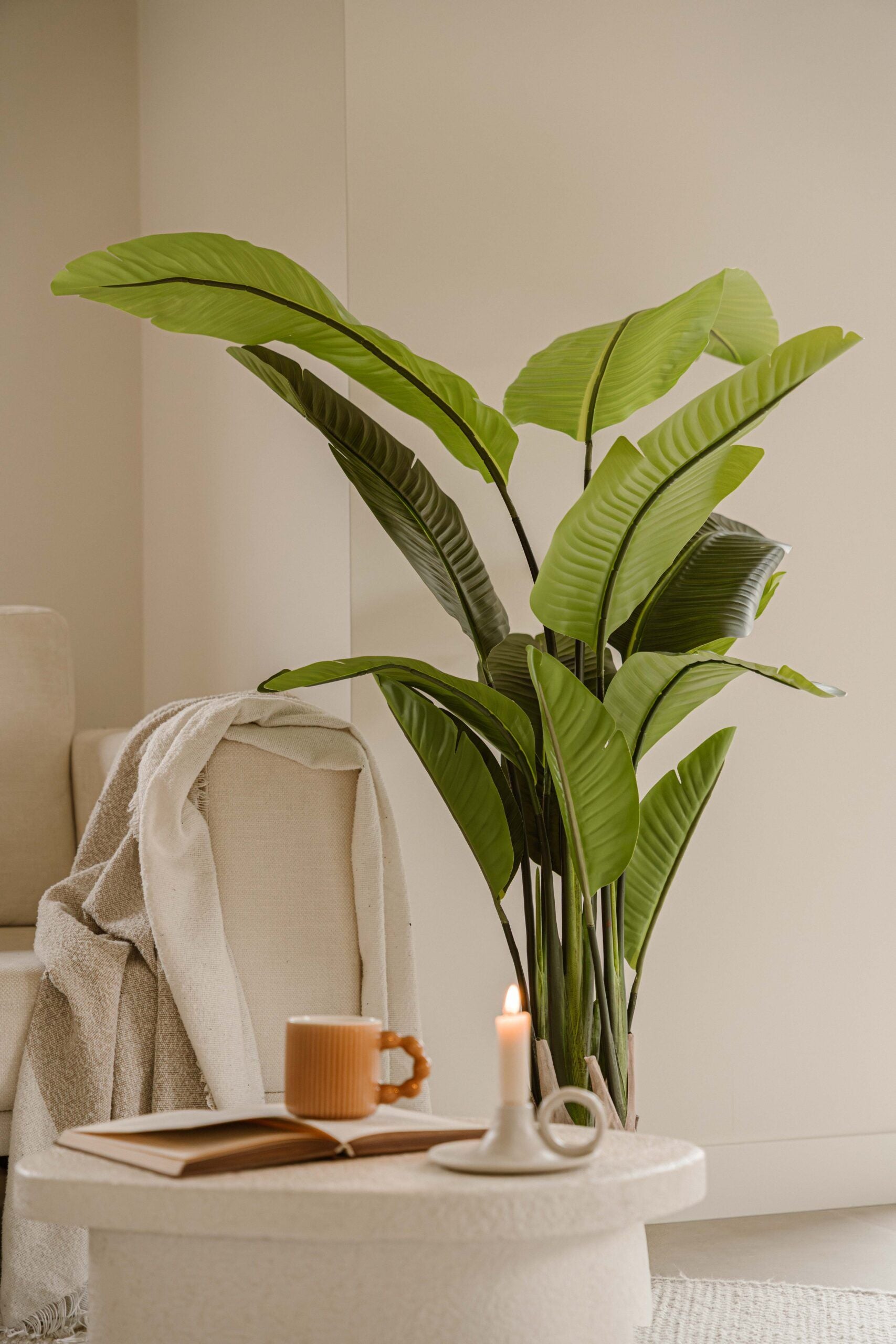 Indore Silva - Kunstplant Strelitzia - 160cm - Levertijd 3-5 dagen