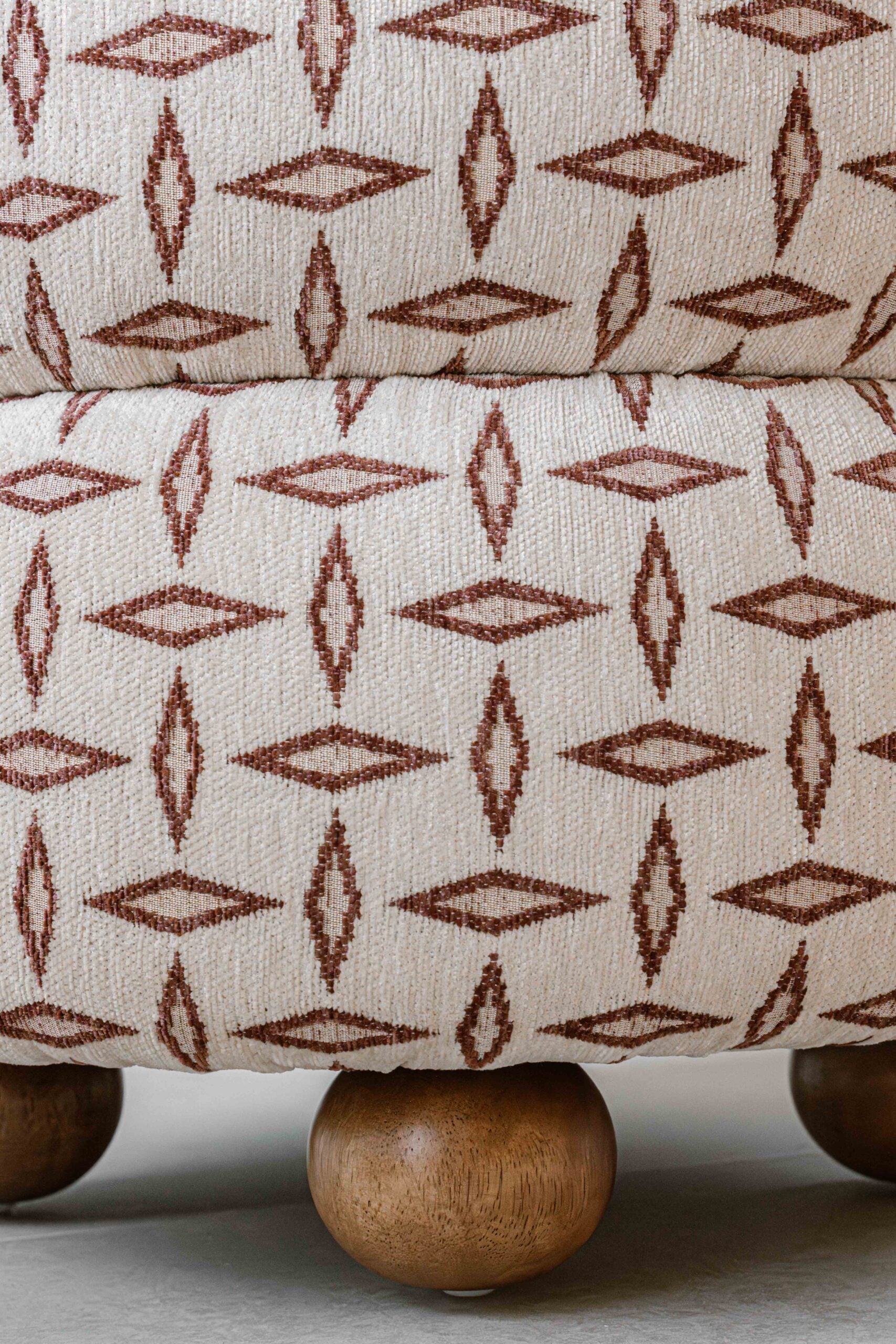 Indore Home - Jet - Poef - Terra - Beige