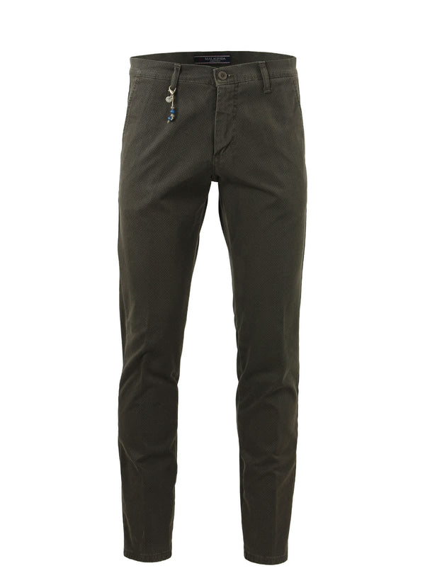 PANTALONS EN GABARDINE