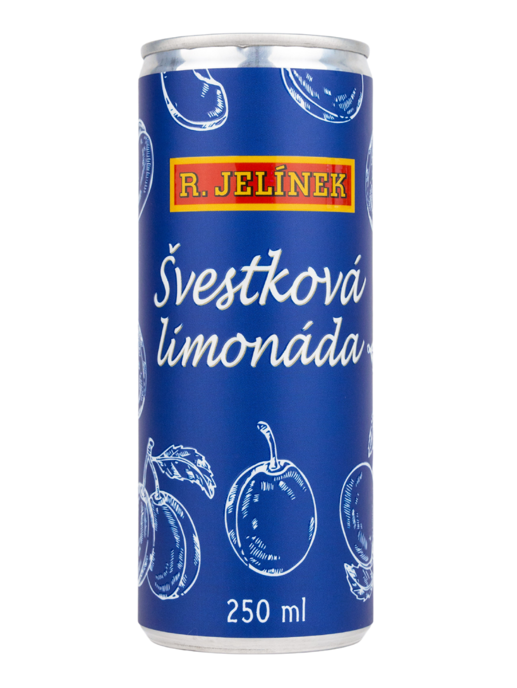 Plum lemonade 250 ml Refreshing non-alcoholic lemonade