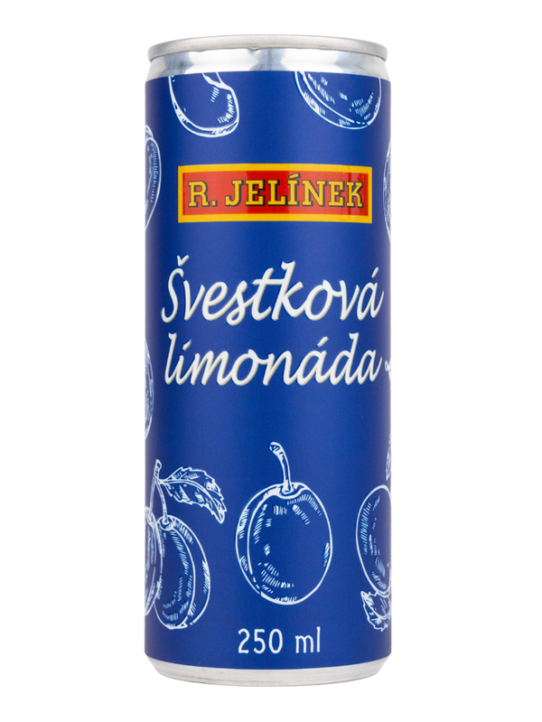 Plum lemonade 250 ml Refreshing non-alcoholic lemonade