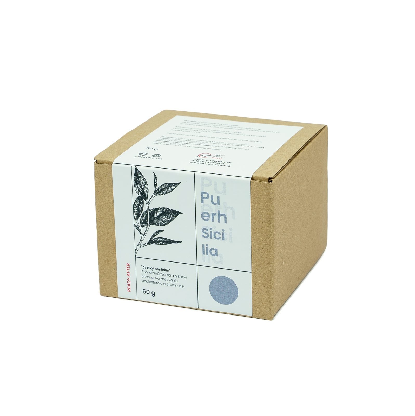 Black tea READY AFTER Pu-Erh Sicilia 50g