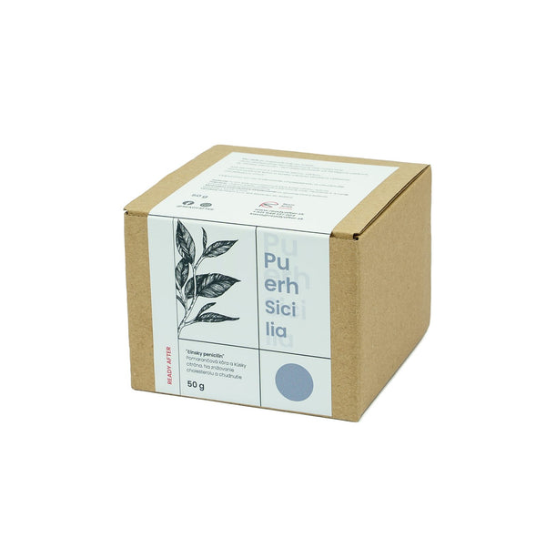 Black tea READY AFTER Pu-Erh Sicilia 50g