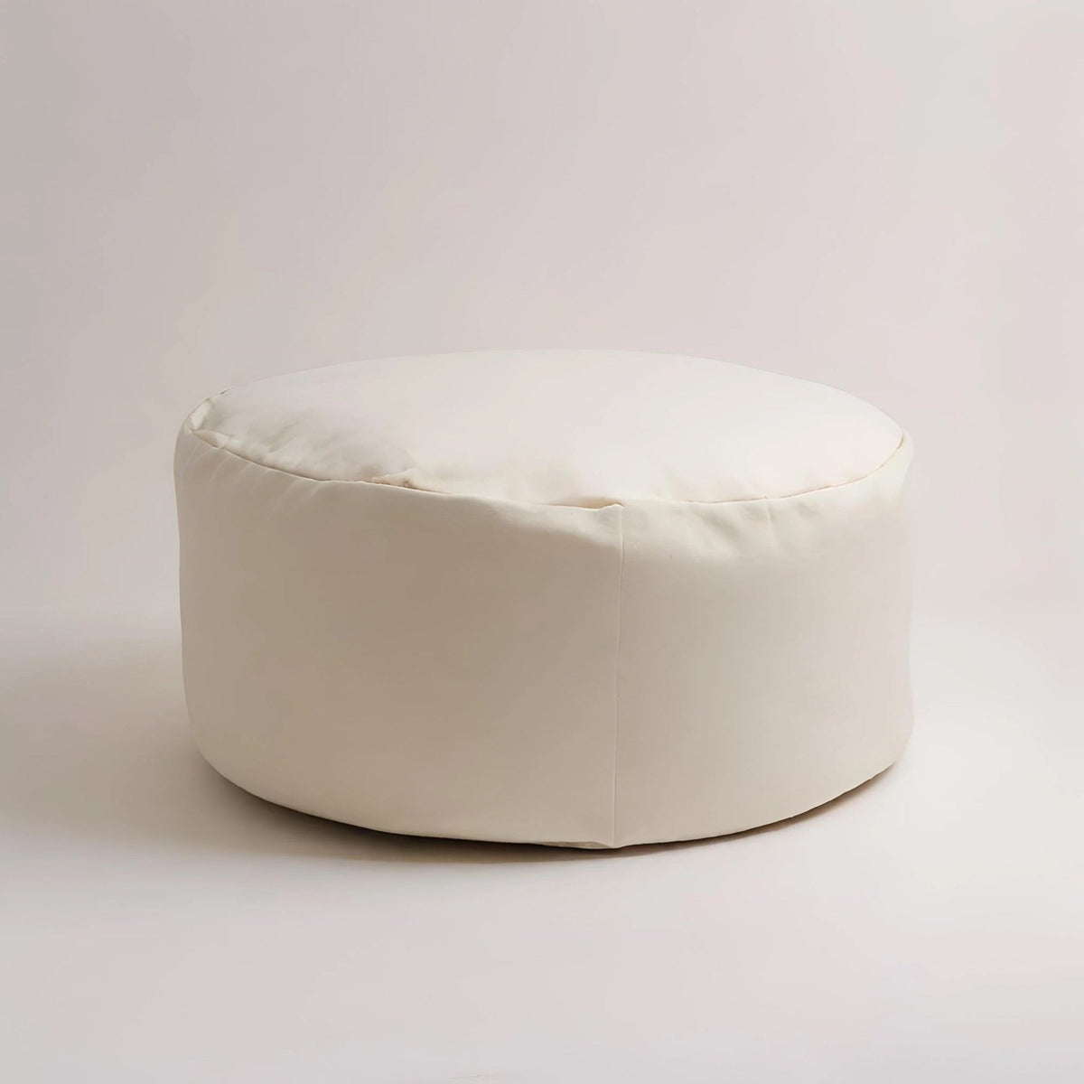 SOFT CHILL 60, Pouf Sacco Rotondo in Cotone Sfoderabile 60 x h42