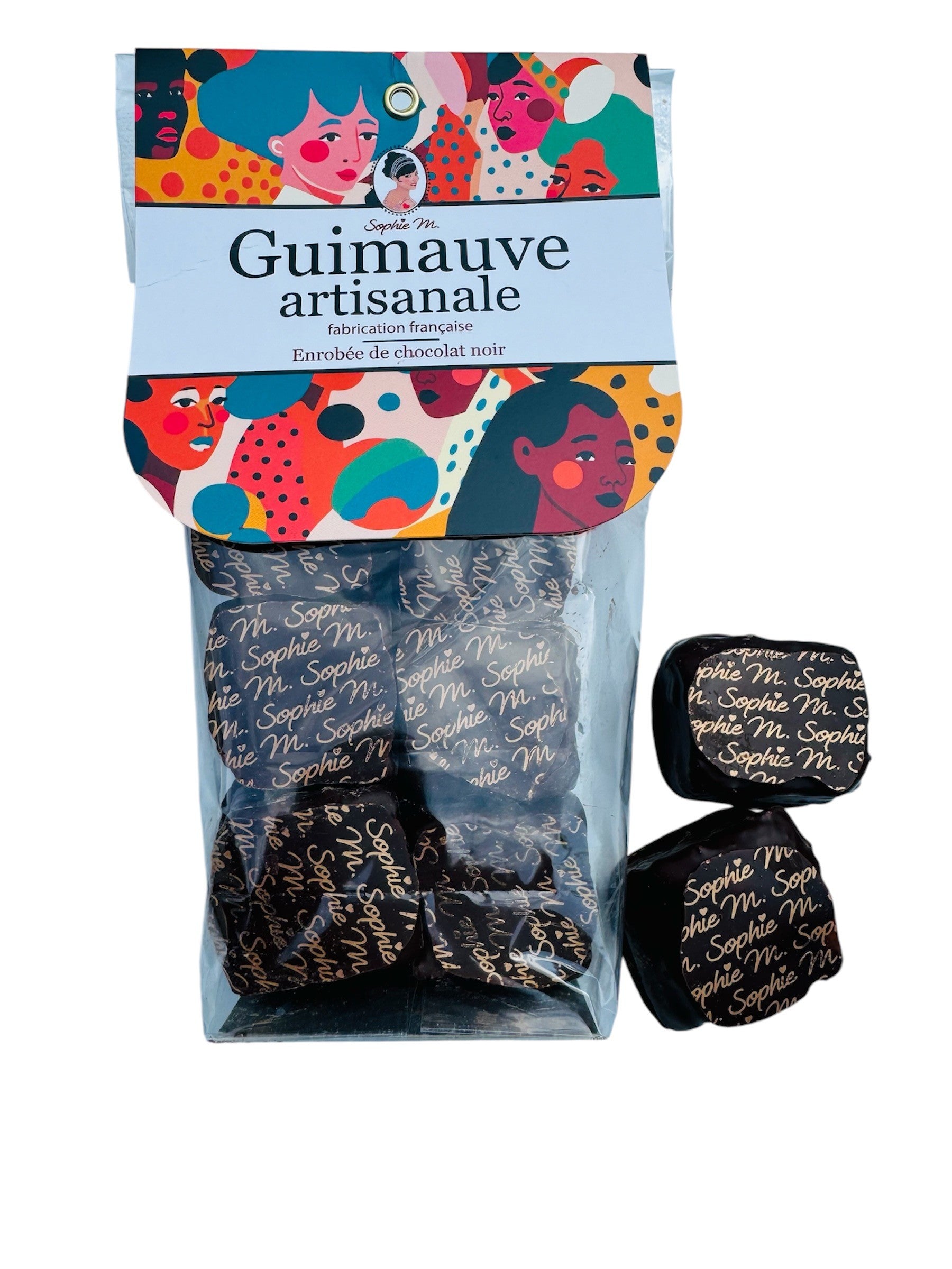 Artisanal chocolate marshmallow