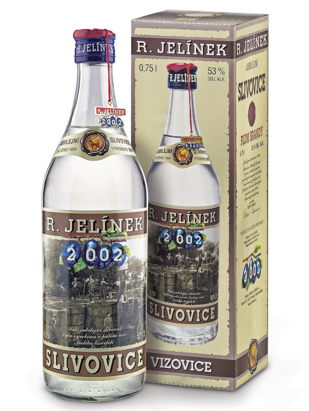 Jubilee Plum Brandy 2002 53% 0.75l