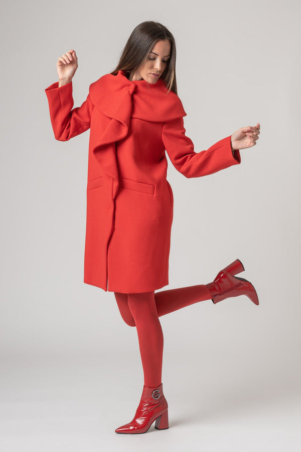 Harvey Red Patent Ankle Boot