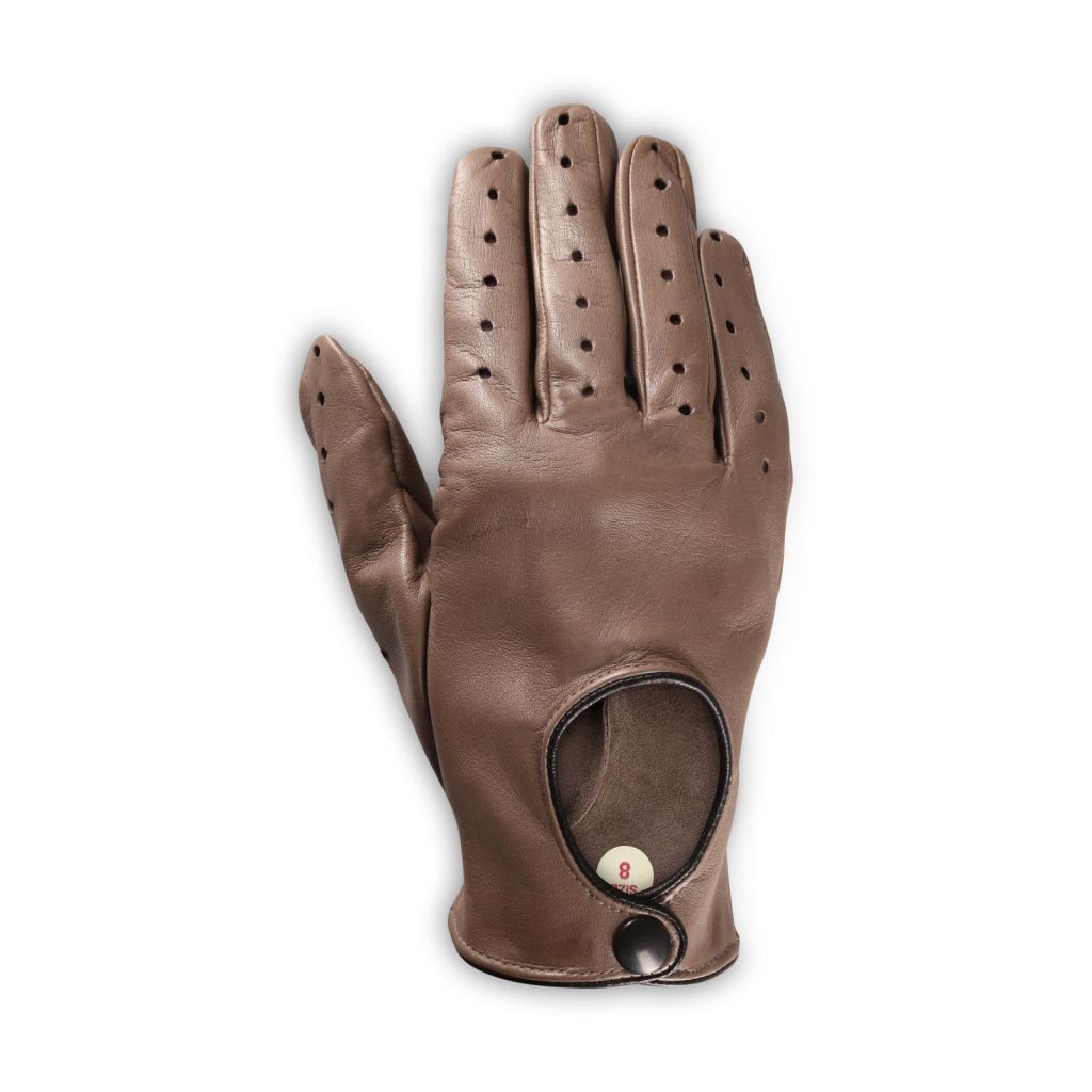 Elegant Men's Leather Driving Gloves